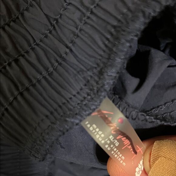 NWOT Free People Navy and White Track Pants - Picture 6 of 12